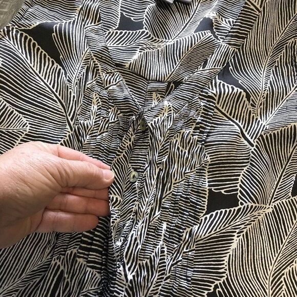 A Pea in the Pod Womens Maternity Black & White Sleeveless Tank Top Size Small - Picture 11 of 14